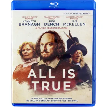 Blu-ray film All Is True (Cała prawda o Szekspirze) Blu-ray disk