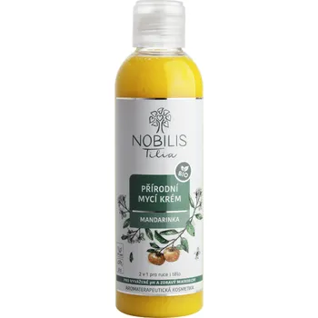 Sprchový gel Přírodní mycí krém mandarinka Nobilis Tilia
