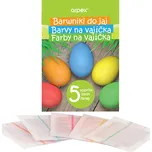 Barvy na vajíčka - mix 5 x 2,5 g ,balení 50 ks Arpex