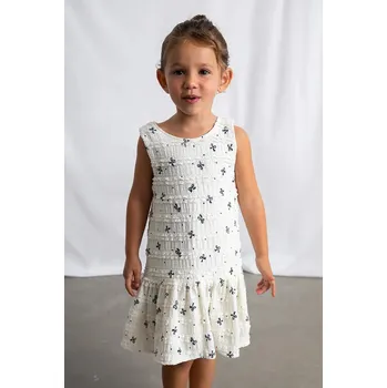 Dívčí šaty Dívčí šaty Mayoral 3945.6N.Mini.PPY2 bílá 00X, vel. 128
