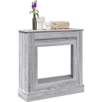 Krbová obestavba šedá sonoma 90 x 30 x 90 cm kompozitní dřevo - 8721158388827