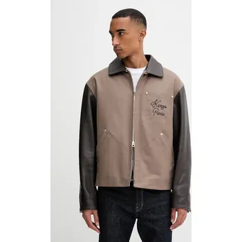 Vlněná bunda Kenzo FF68BL1519OH hnědá 88D, vel. L