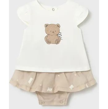 Kojenecký overall Kojenecká sada Mayoral Newborn 1819.2P.Newborn.PPY2 béžová 12X, vel. 86