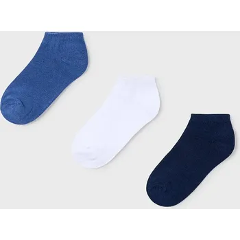 Dětské ponožky Mayoral 3-pack 10181.5A.Mini.PPY2 modrá 55X, vel. 23/26