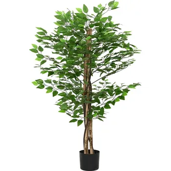 umělá květina Umělá rostlina Ficus 788 Listy 120 cm Zelená - 8721158573049