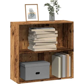 Knihovna Knihovna old wood 80 x 30 x 77 cm kompozitní dřevo - 8721158508379