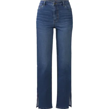 Dámské džíny esmara® Dámské džíny „Skinny Fit", s postranními rozparky (středně modrá denim, 36)