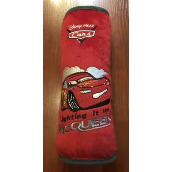 Návlek na bezpečnostní pás Polstrování bezpečnostního pásu - Cars red