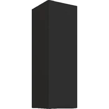 Kuchyňská skříňka Vysoká horní skříňka LUNARA - šířka 30 cm, černá