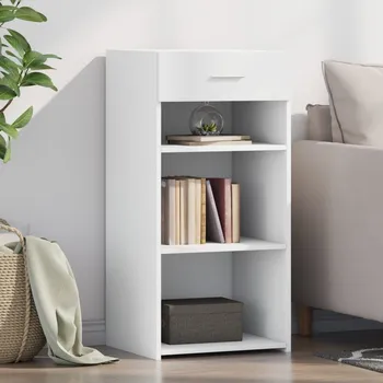 Příborník do zásuvky Příborník bílý 45 x 42,5 x 93 cm kompozitní dřevo - 8721102652226