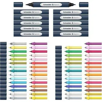 SCHNEIDER Sada dvojitých popisovačů Paint-It 040 Set Complete, 30 různých barev, 72 ks, SCHNEIDER ML04010901 274494