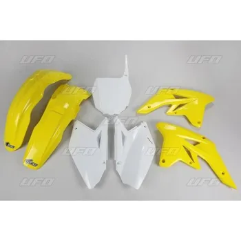 Auto-moto UFO kompletní sada plastů SUZUKI RMZ 250 07-09 barva (bílá/žlutá - s bílou tabulka se startovacím číslem) (SU407E999) (UFO kompletní sada plastů SUZUKI RMZ 250 07-09 barva (bílá/žlutá - s bílou tabulka se startovacím číslem) (SU407E999))