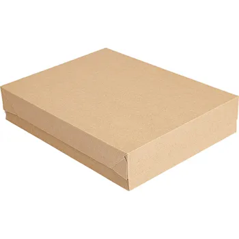 Jednorázové nádobí Cateringový box kraft 195/110/45mm 50ks