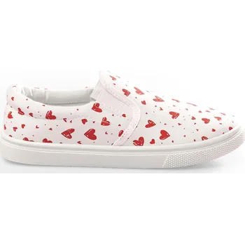 Dívčí obuv GATE Tenisky slip-on s potiskem 29 425-0372/111