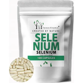 Doplněk stravy Forest Vitamin organický selen 200 mcg 100 kapslí.
