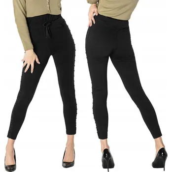 Dámské legíny Elegantní dámské legíny kalhoty 46702-01 vel. L