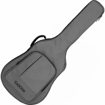 Obal pro strunný nástroj Cascha Acoustic Guitar Bag - Deluxe Pouzdro pro akustickou kytaru Anthracite