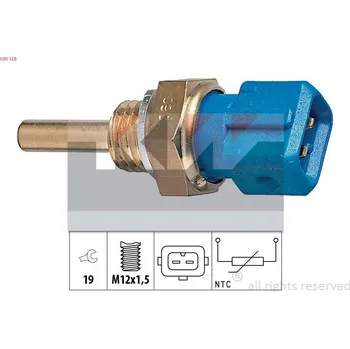 Čidlo automobilu Snímač, teplota paliva KW 530 128
