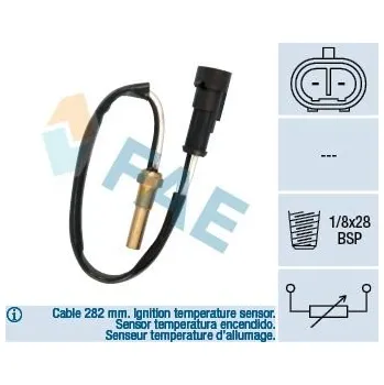 Čidlo automobilu Snímač, teplota chladiva FAE 33555