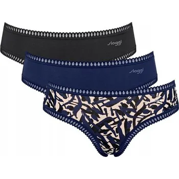 Kalhotky 3 x Dámské kalhotky sloggi GO Crush Hipster C3P M