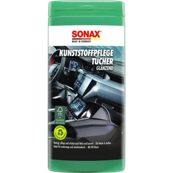 SONAX Čistící ubrousky na plasty - box,25 ks