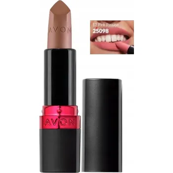 Rtěnka AVON Ultramatná rtěnka odstín 17 PINK PASSION