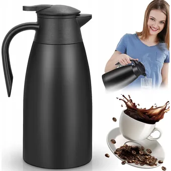 Termoska TERMOSKA 1,8L NEREZOVÁ OCEL 304 S DVOJITOU STĚNOU A VAKUOVOU IZOLACÍ, VELKÝ OTVOR