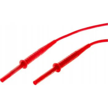 elektrický kabel SONEL Kabel 3 m červený 11 kV (banánkové konektory)