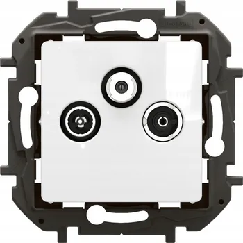 Elektrická zásuvka Anténní zásuvka nástěnná Legrand bílá