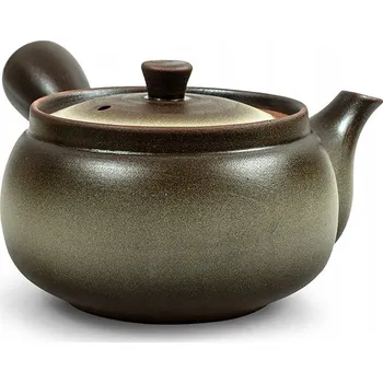 Konvice na čaj Konvička na přípravu sypaného čaje Kyusu Kemuri, japonská keramika