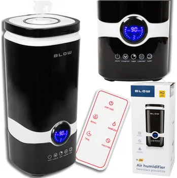 Zvlhčovač vzduchu ZVLHČOVAČ VZDUCHU VZDUCHU 4L DIFUZÉR VŮNĚ HYGROMETR TEPLOMĚR ČASOVAČ DÁLKOVÉ OVLÁDÁNÍ
