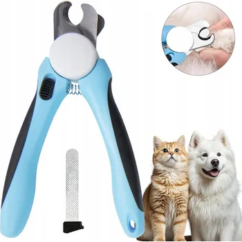 Kosmetika pro psa Kleště na stříhání drápků pro psa kočku s pilníkem - nůžky na drápky