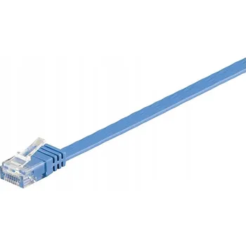Síťový kabel Patchcord Goobay U/UTP 6 RJ45 / RJ45 1,5 m modrý