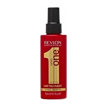 Vlasová regenerace Revlon Professional Uniq One All In One posilující bezoplachový sprej pro poškozené vlasy 150 ml