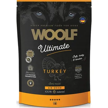 Krmivo pro psa Woolf Polovlhká krmivo pro psy s krůtím masem Ultimate Soft Dog Turkey 1 kg