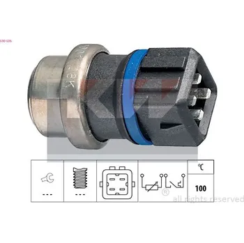 Čidlo automobilu Snímač, teplota chladiva KW 530 536