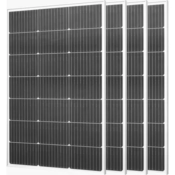 solární panel VEVOR Solární panel 4ks 100W Monokrystalické solární panely pro lodě