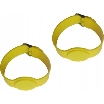 Zabezpečení domácnosti Žlutý programovatelný náramek 2 kusy RFID 125kHz TAG ID T5577