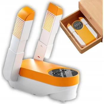 Sušák na prádlo Skládací sušák na boty s časovačem, stálá teplota 55 °C