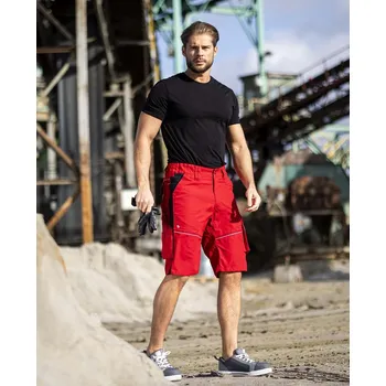 Pánské kraťasy ARDON Kraťasy ARDON®URBAN+ jasně červená Barva: červená (jasně), Velikost: 52