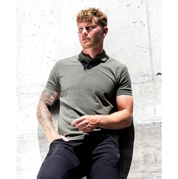 Pánské tričko ARDON Polokošile ARDON®ZIDYN khaki Barva: Khaki, Velikost: L