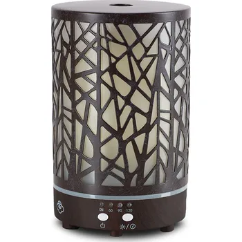 Aroma difuzér Ultrazvukový aromadifuzér s lampičkou Forest Brown