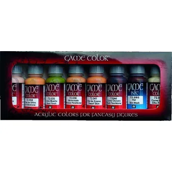 Vallejo Game Color Set 72295 Skin Tones (8)