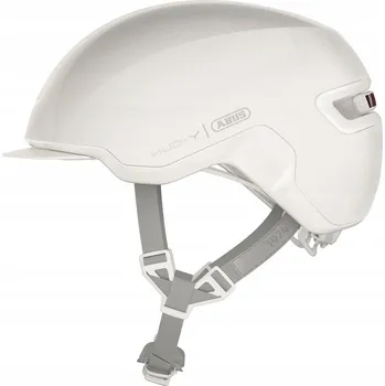 Cyklistická přilba Cyklistická helma Abus Hud-Y PURE L 57–61 cm s LED