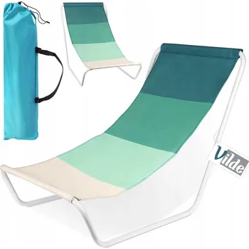 Zahradní lehátko Lehátko kovově zelené Vilde