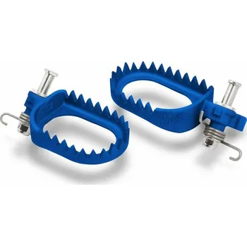 Nářadí na motocykly S3 Punk Footpegs Blue ESK-1417-U