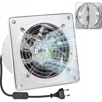 Průmyslový ventilátor 150mm Průmyslový axiální ventilátor nástěnný odsávací