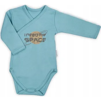 Kojenecký body Body s dlouhým rukávem na rozepínání Nicol Star 56