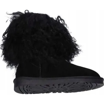 Dámská zimní obuv 1875 SNĚHULE EMU DÁMSKÉ ZIMNÍ BOTY KOŽENÉ S KOŽEŠINA ČERNÉ 41