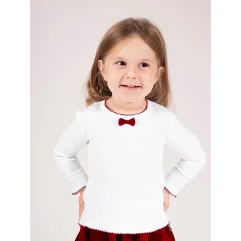 Dámská halenka Elegantní halenka pro dívku, bílá Nicol, vel.